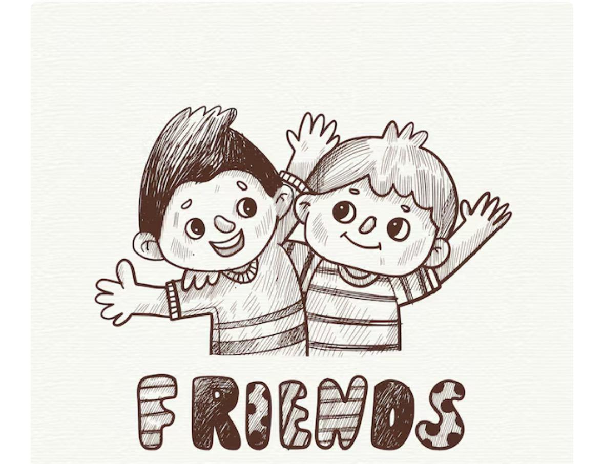 Freunde wieder vereint 