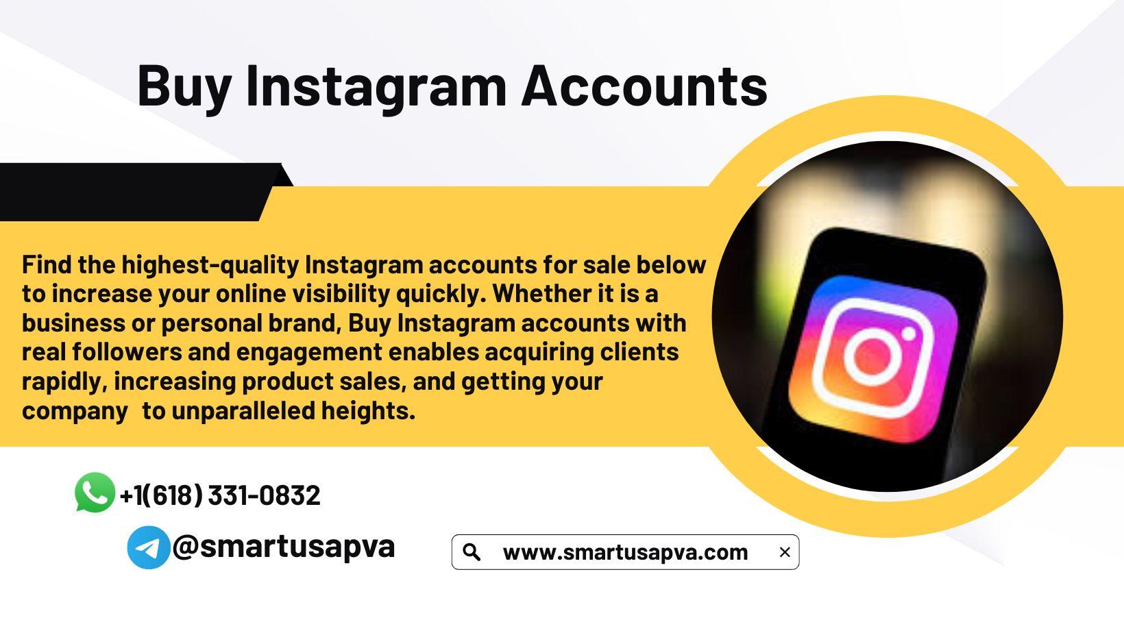  Instagram  Accounts